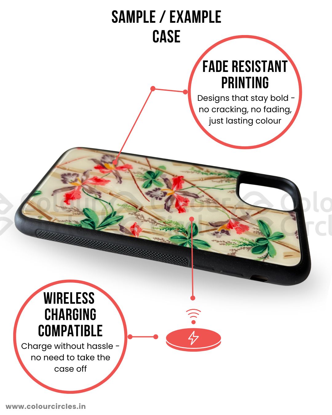 Bamboo Orchid | Glass iPhone Case