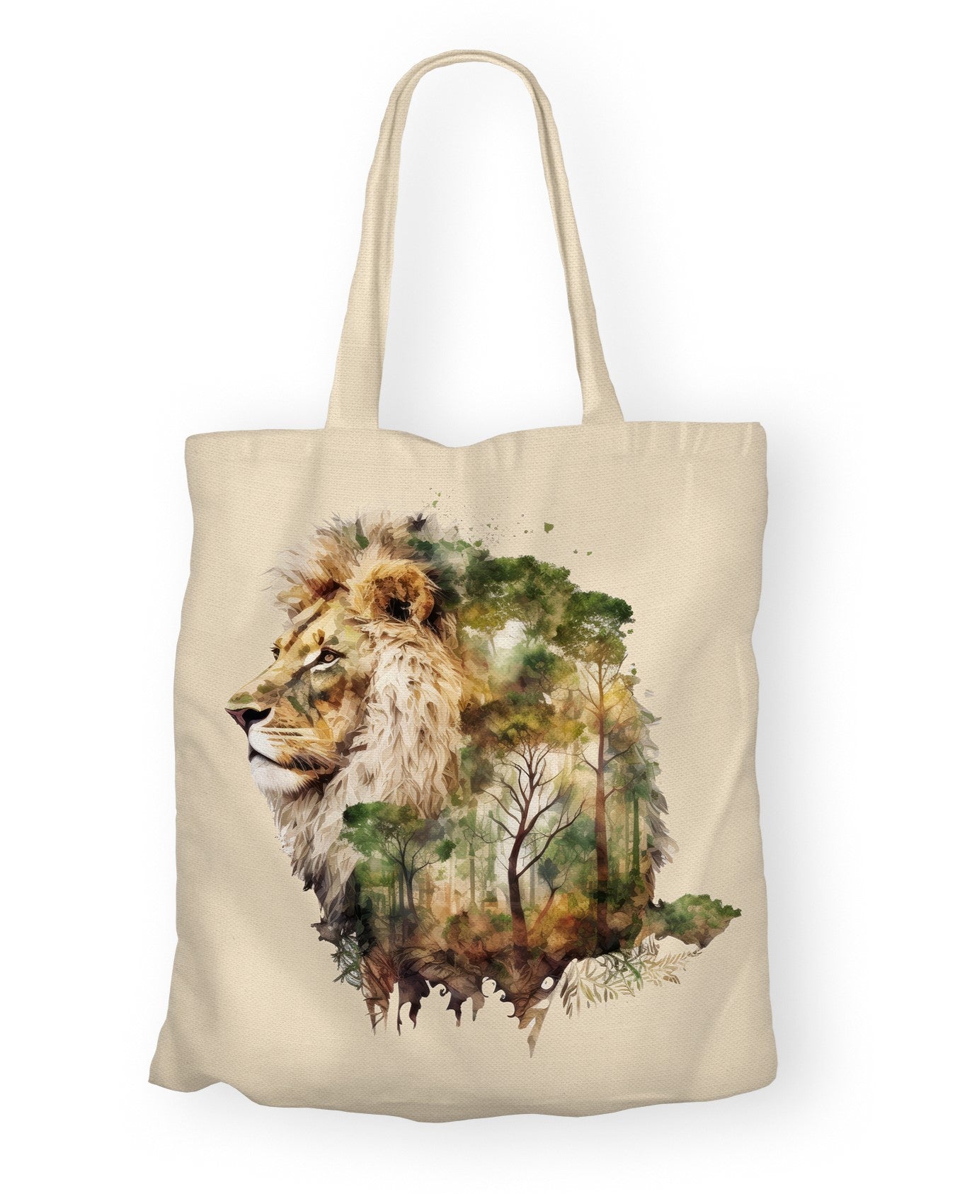 Wild Echoes - Lion Spirit | Tote Bag