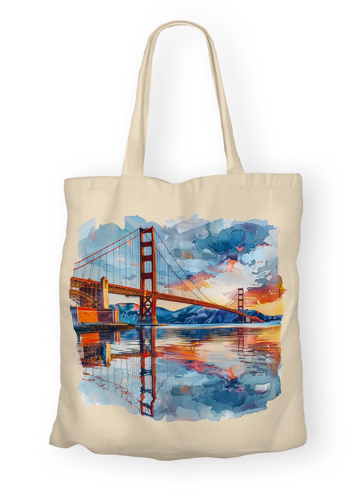 Golden Gate Twilight | Tote Bag