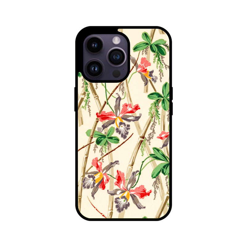 Bamboo Orchid | Glass iPhone Case
