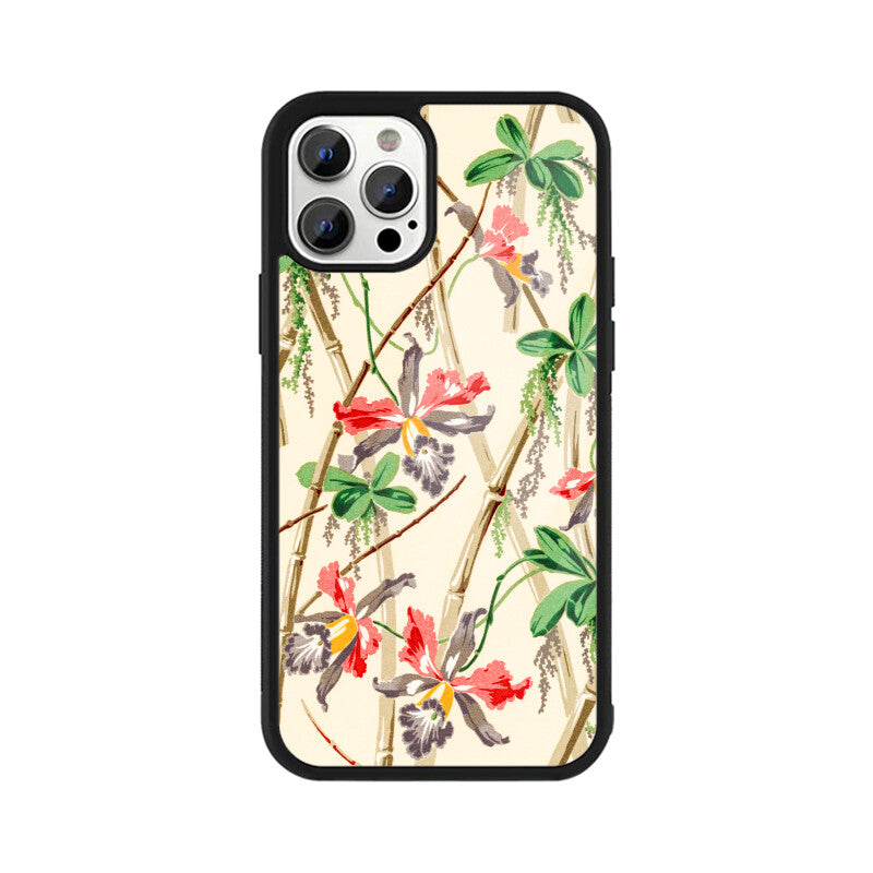 Bamboo Orchid | Glass iPhone Case