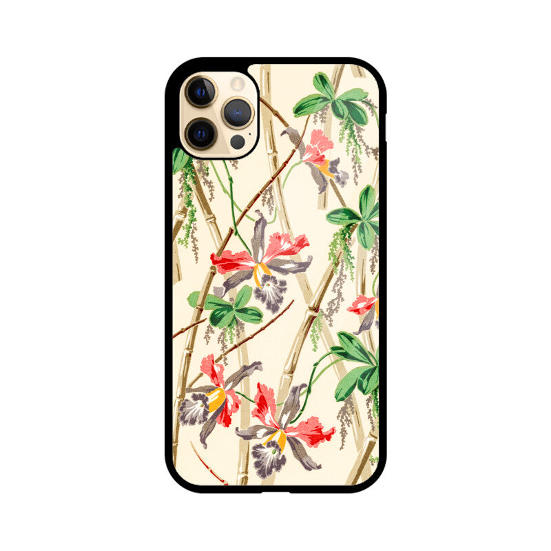 Bamboo Orchid | Glass iPhone Case