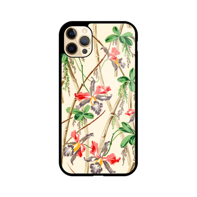 Bamboo Orchid | Glass iPhone Case