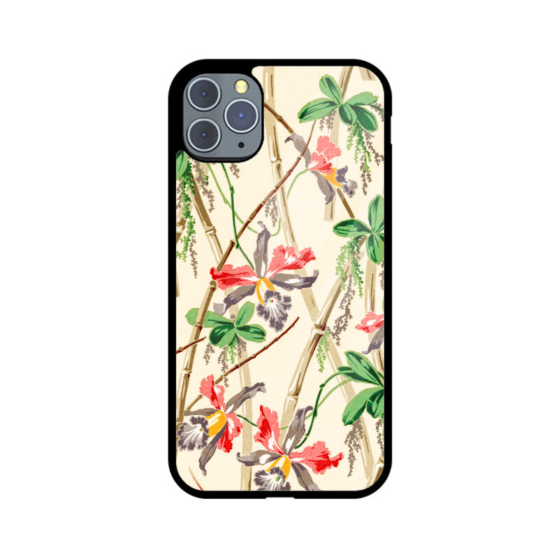 Bamboo Orchid | Glass iPhone Case