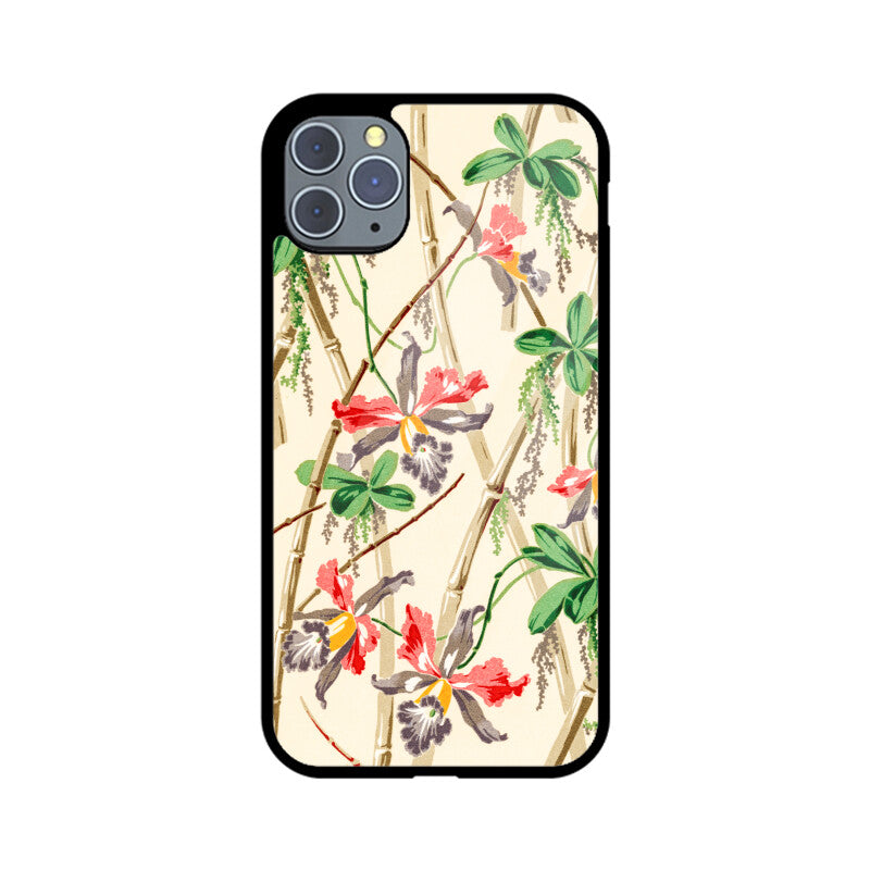 Bamboo Orchid | Glass iPhone Case