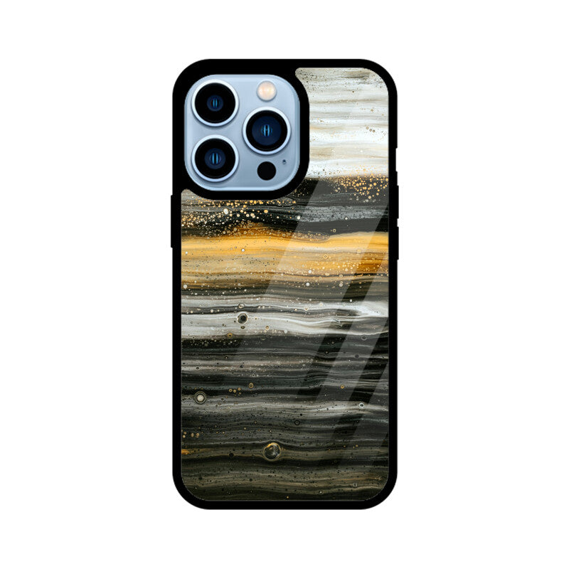 Golden Haze | Glass iPhone Case