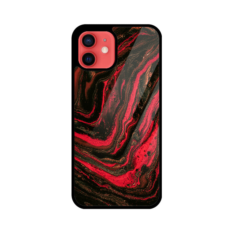Scarlet Blaze | Glass iPhone Case
