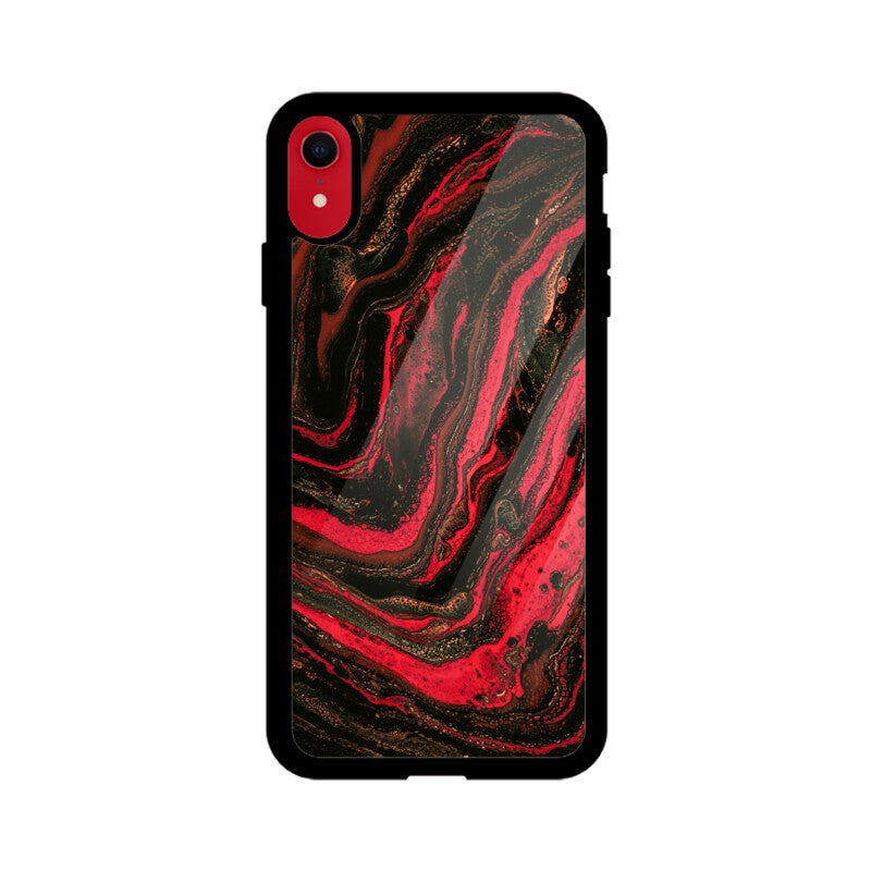 Scarlet Blaze | Glass iPhone Case