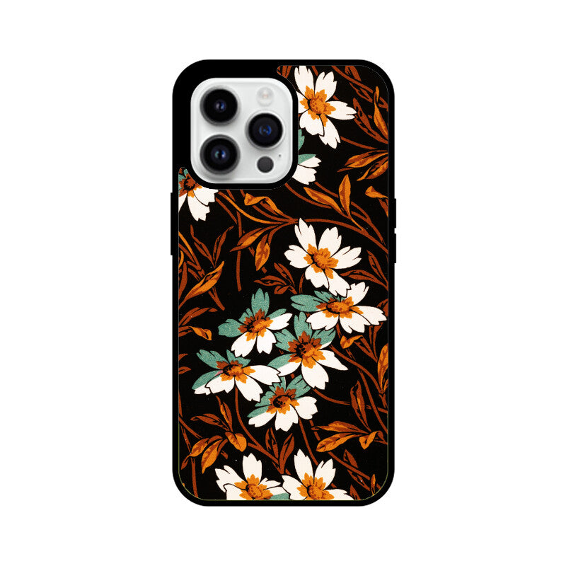 Papaya Petals | Glass iPhone Case