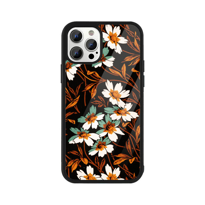 Papaya Petals | Glass iPhone Case