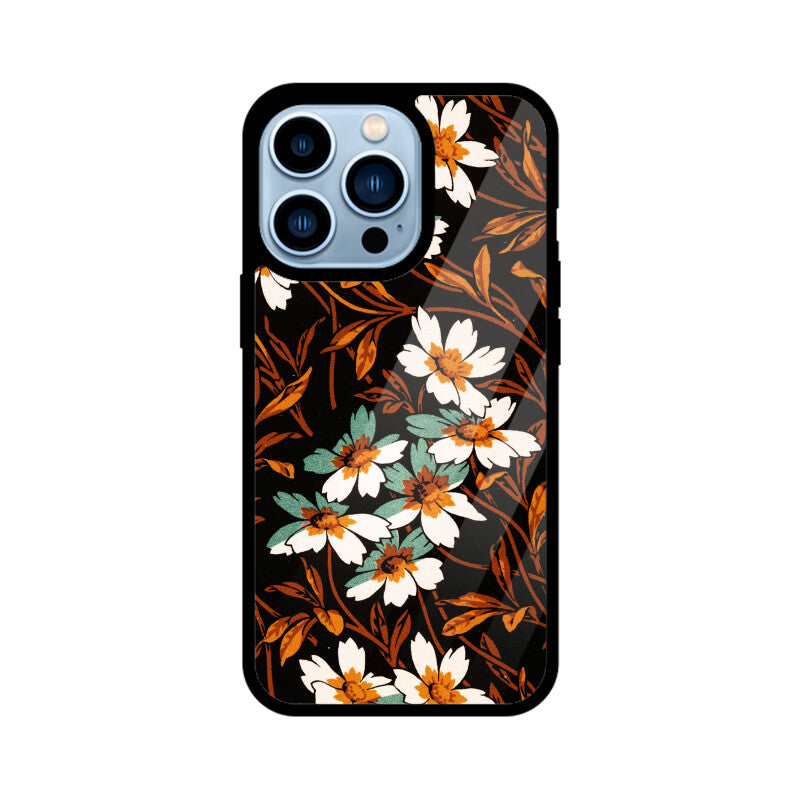 Papaya Petals | Glass iPhone Case