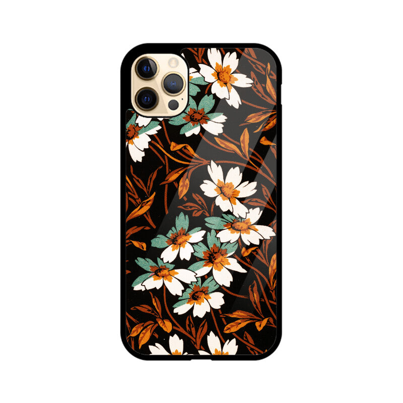 Papaya Petals | Glass iPhone Case