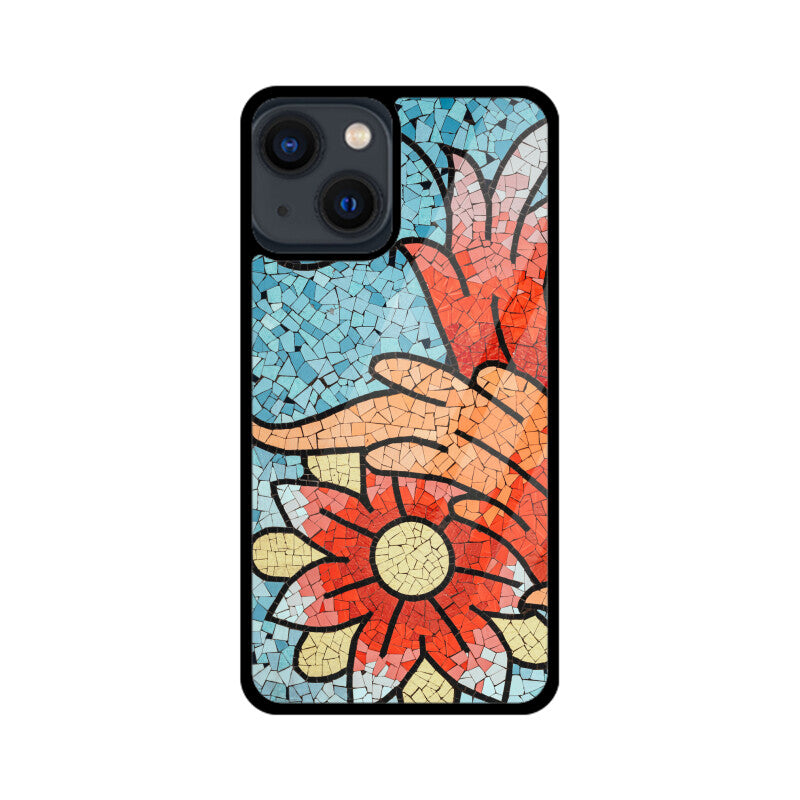Mosaic Bloom | Glass iPhone Case