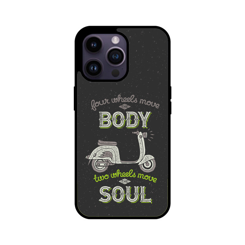 Retro Ride (Dark) | Glass iPhone Case