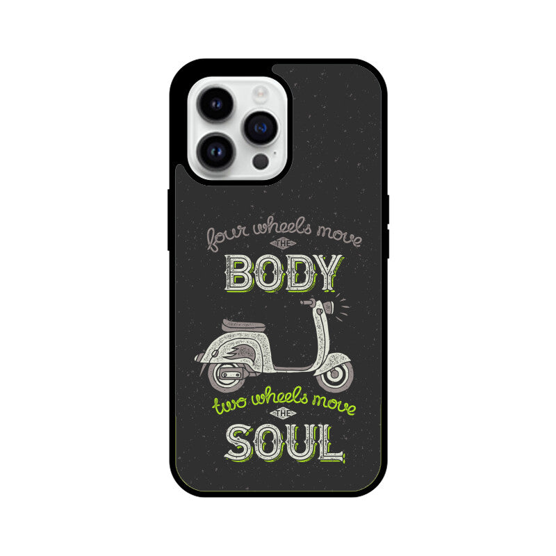 Retro Ride (Dark) | Glass iPhone Case