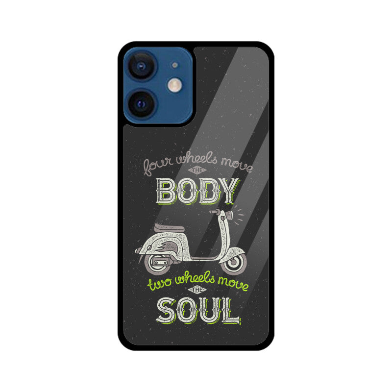 Retro Ride (Dark) | Glass iPhone Case