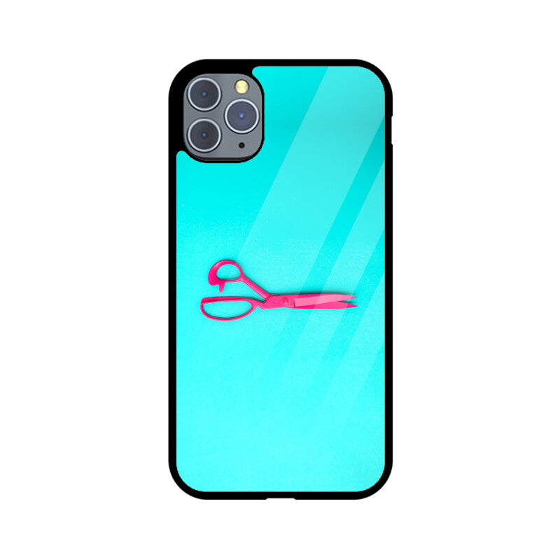 Funky Snips | Glass iPhone Case