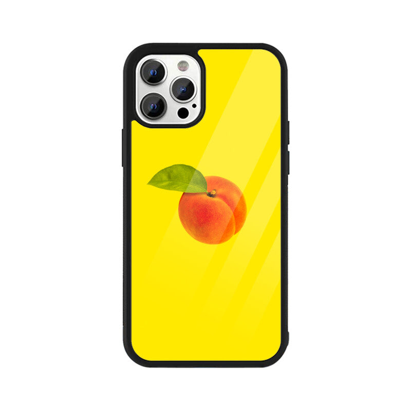 Peach Sunglow | Glass iPhone Case