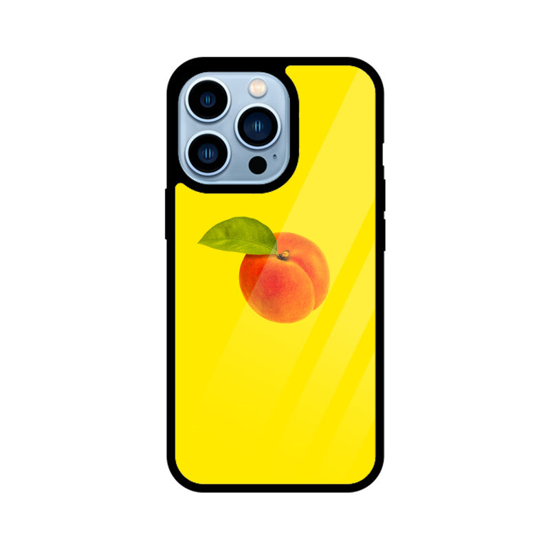 Peach Sunglow | Glass iPhone Case