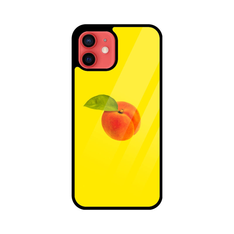 Peach Sunglow | Glass iPhone Case