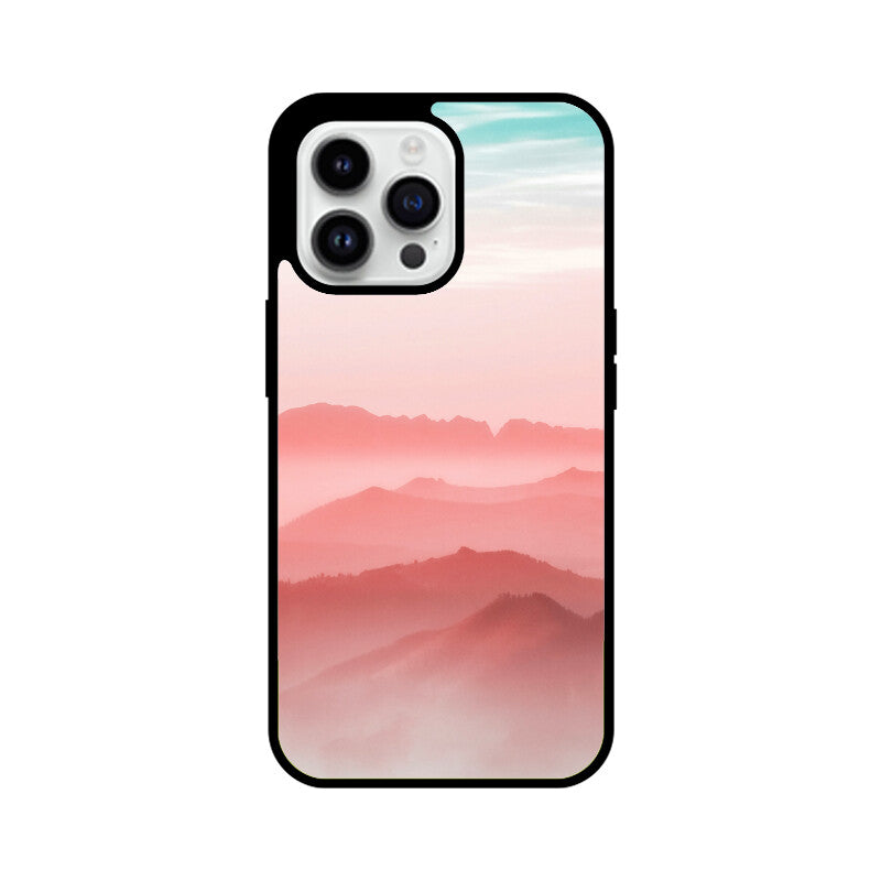 Morning Misty Blush | Glass iPhone Case