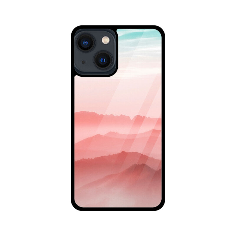 Morning Misty Blush | Glass iPhone Case