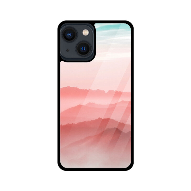 Morning Misty Blush | Glass iPhone Case