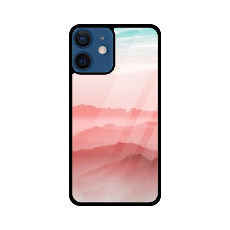 Morning Misty Blush | Glass iPhone Case