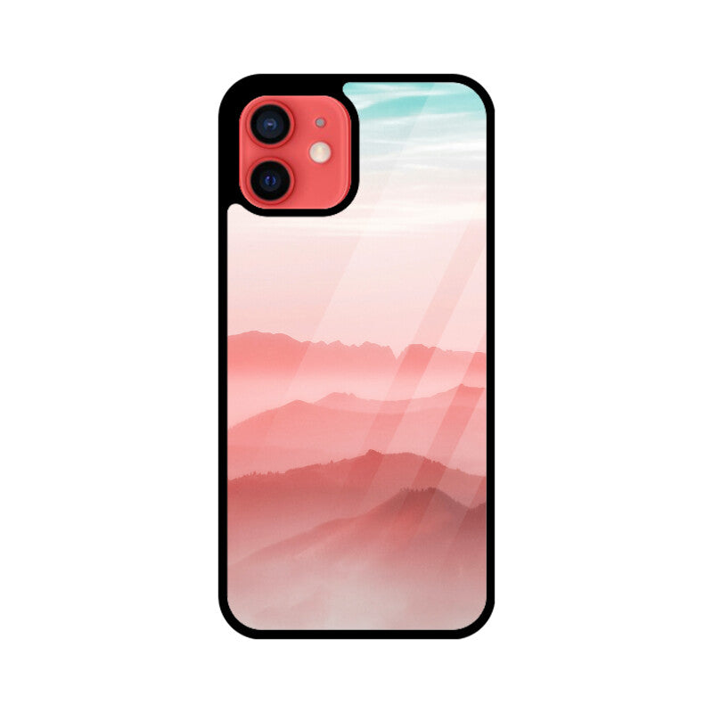 Morning Misty Blush | Glass iPhone Case