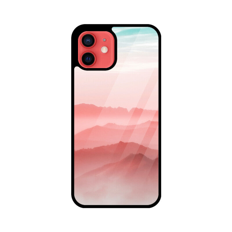 Morning Misty Blush | Glass iPhone Case