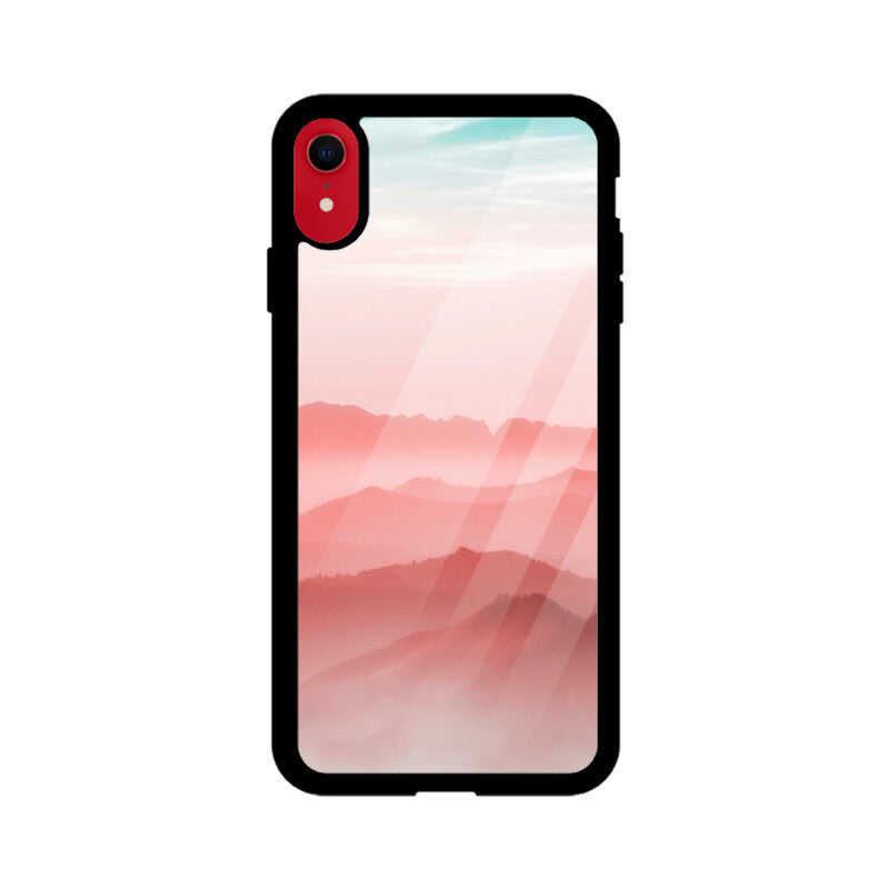 Morning Misty Blush | Glass iPhone Case