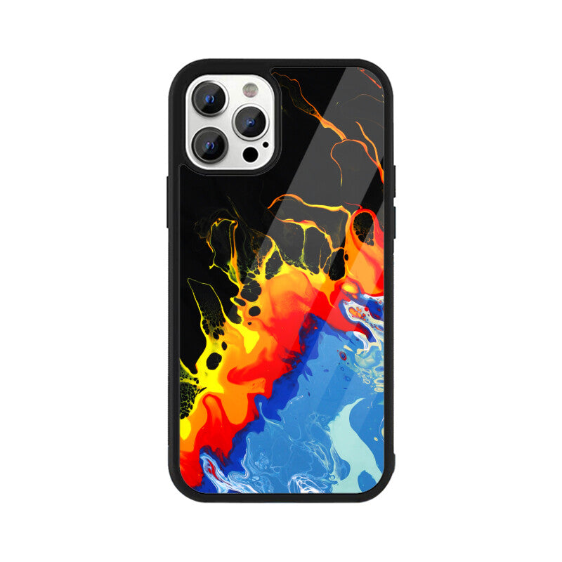 Ice and Fire | Glass iPhone Case