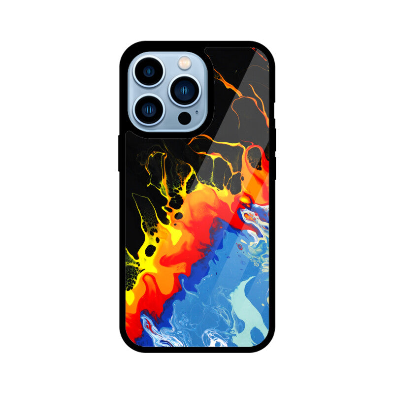 Ice and Fire | Glass iPhone Case