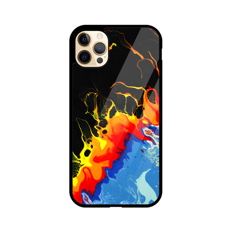 Ice and Fire | Glass iPhone Case
