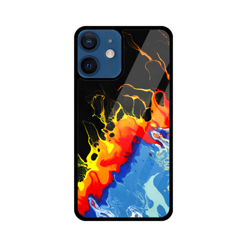 Ice and Fire | Glass iPhone Case
