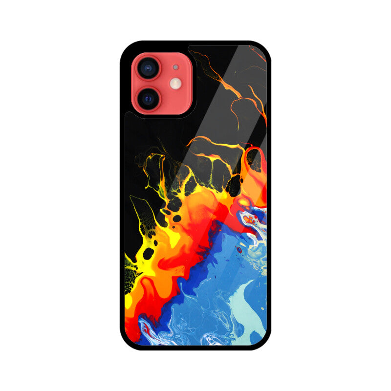 Ice and Fire | Glass iPhone Case