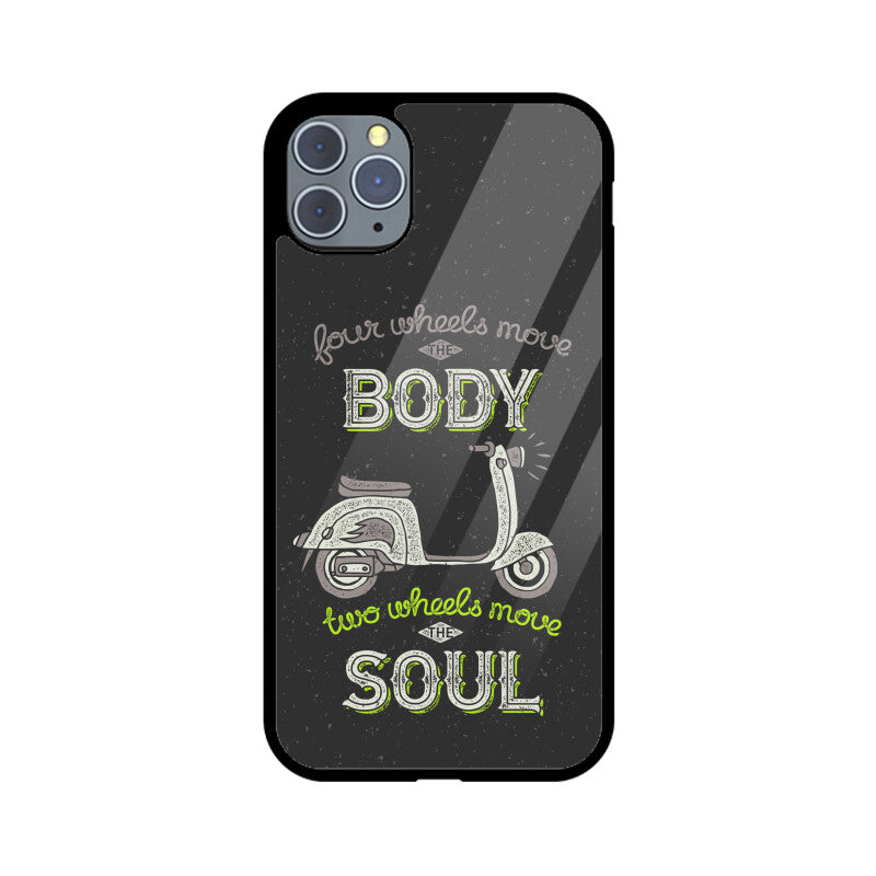 Retro Ride (Dark) | Glass iPhone Case
