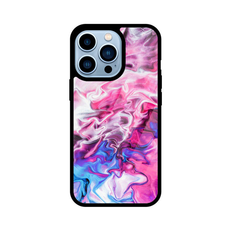 Mystical Marbling | Glass iPhone Case