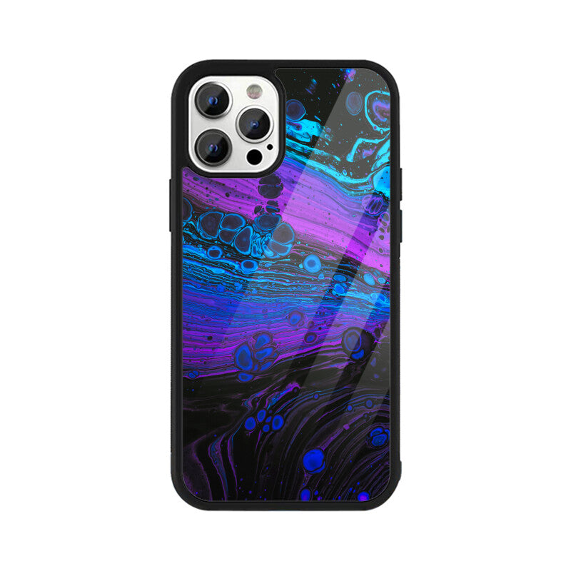 Galactic Flow | Glass iPhone Case