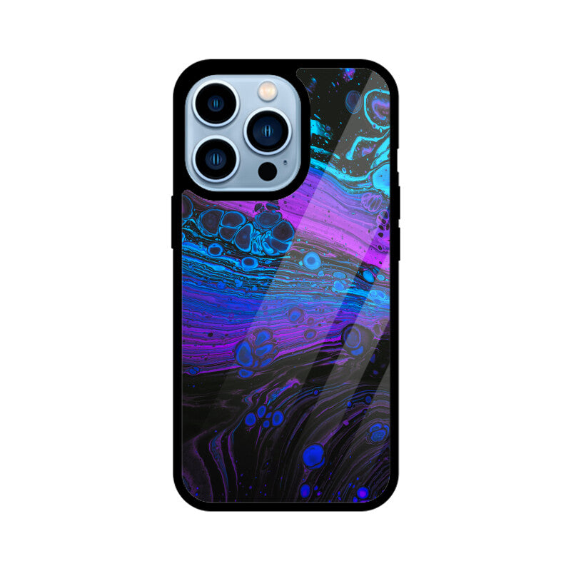 Galactic Flow | Glass iPhone Case