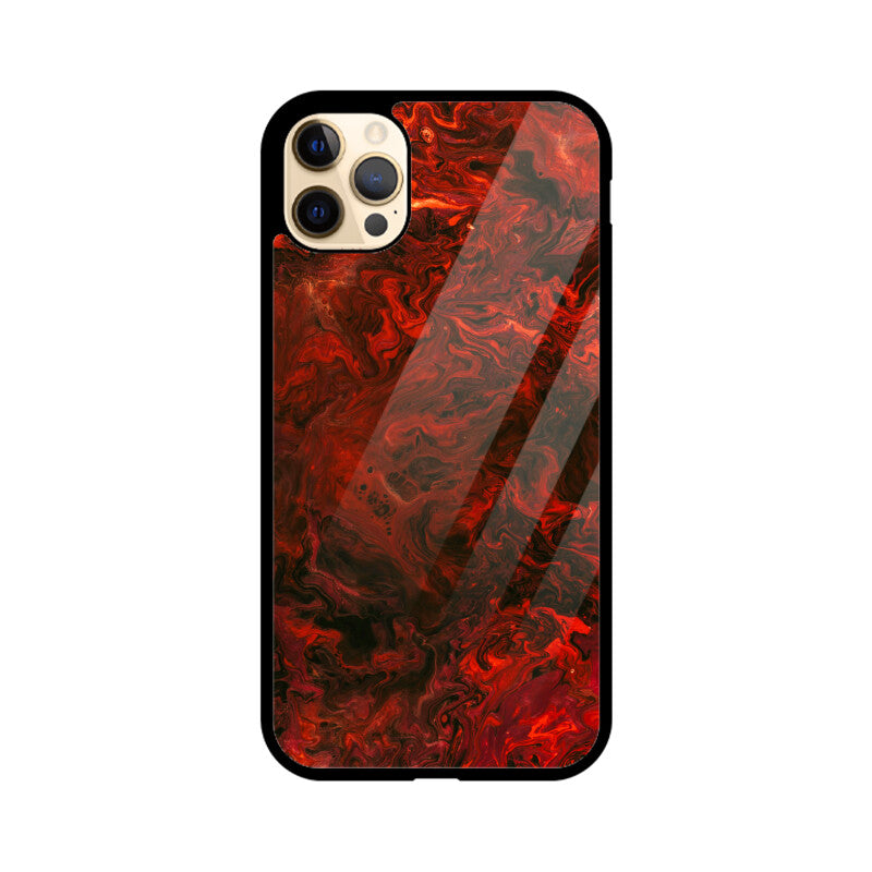 Red Rage | Glass iPhone Case