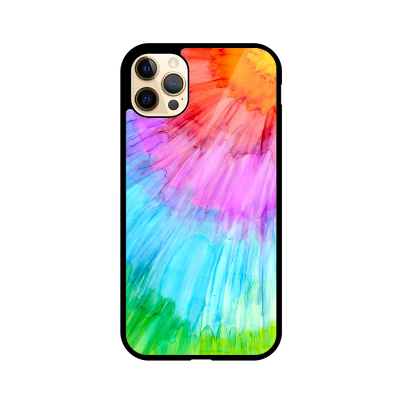 Prismatic Whirl | Glass iPhone Case