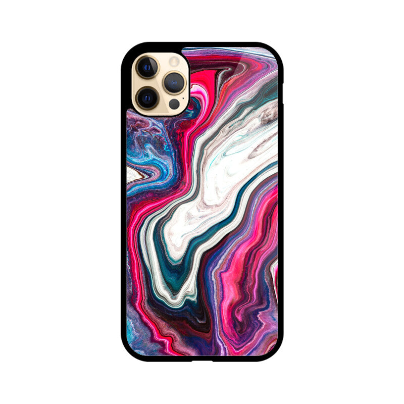 Mosaic Layers | Glass iPhone Case