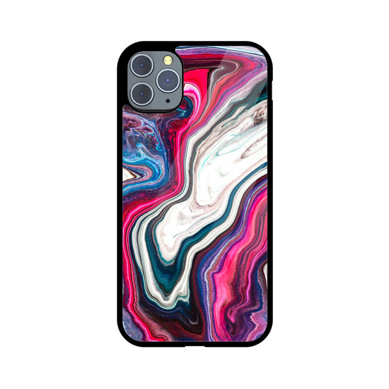 Mosaic Layers | Glass iPhone Case