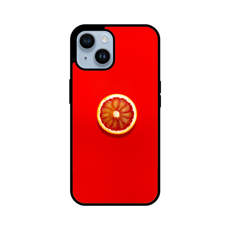 Crimson Citrus | Glass iPhone Case