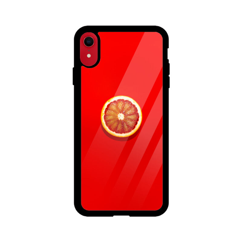 Crimson Citrus | Glass iPhone Case