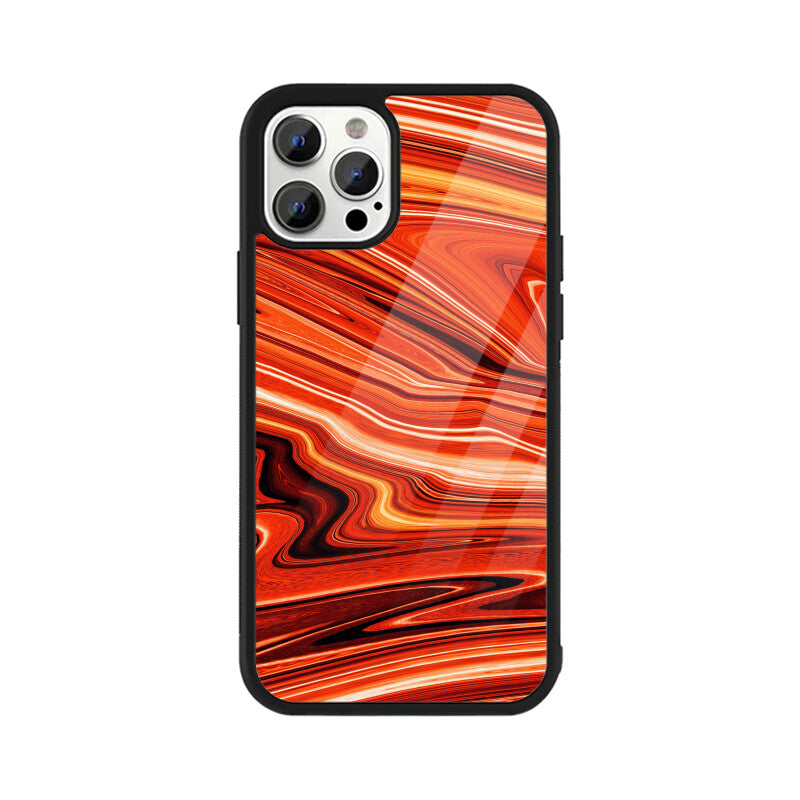 Ember Waves | Glass iPhone Case