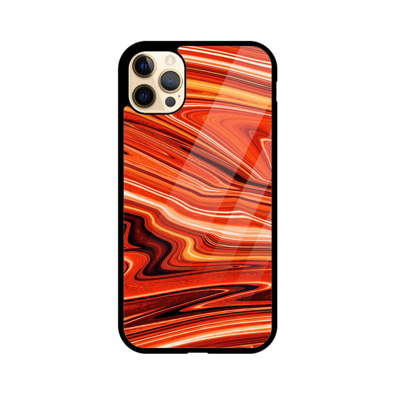 Ember Waves | Glass iPhone Case