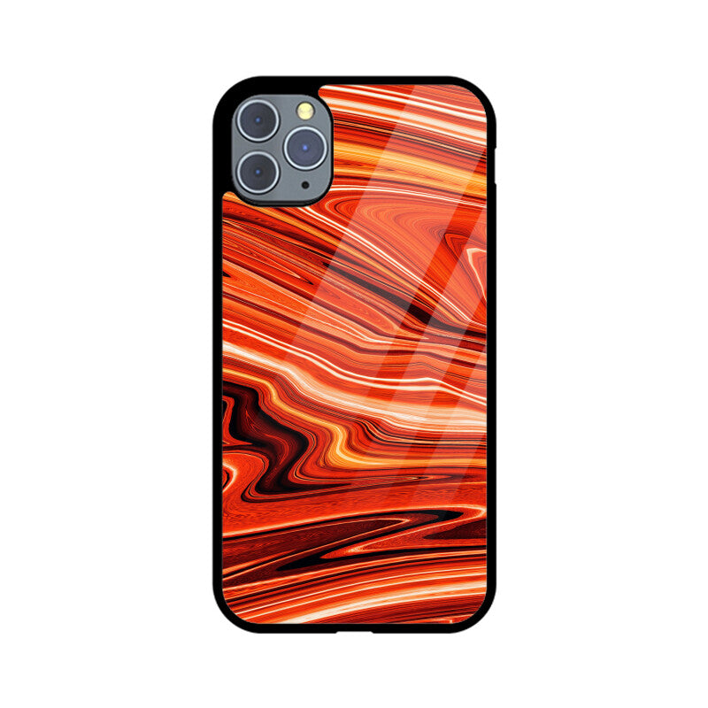 Ember Waves | Glass iPhone Case