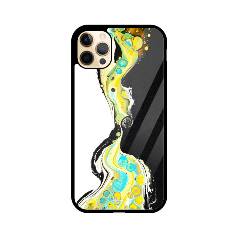 Cosmic Stream | Glass iPhone Case